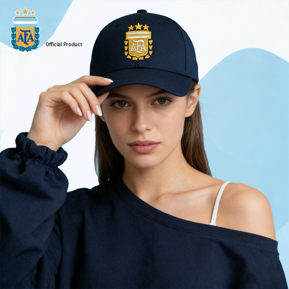 Argentina AFA 3-Star Embroidered Cap